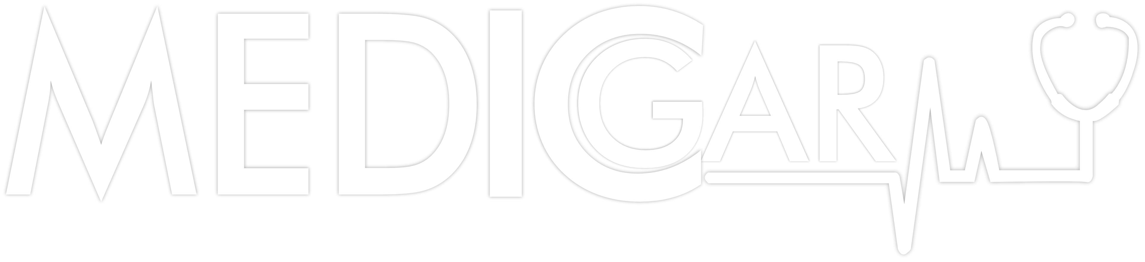 logo medicgar blanco